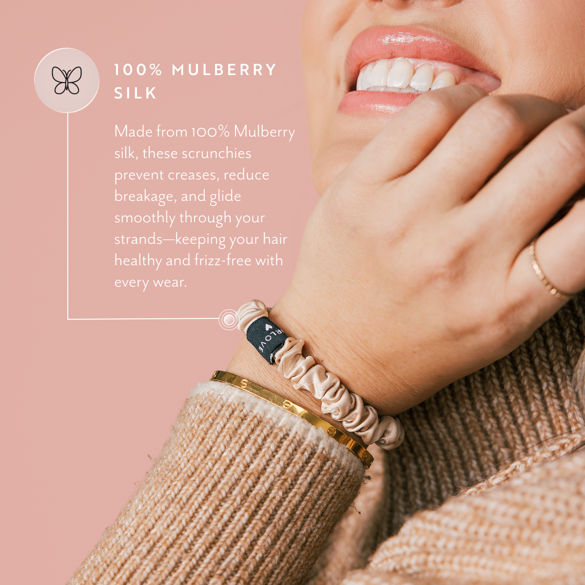 Skinny Luxury Silk Scrunchies