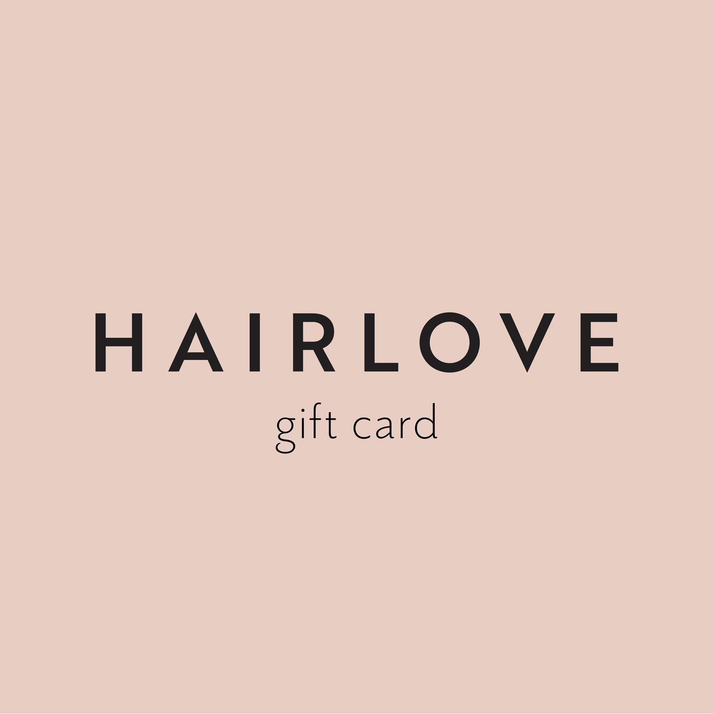 HAIRLOVE Gift Card