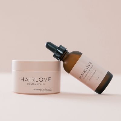 HAIRLOVE Growth Complex and Organic Argan Oil